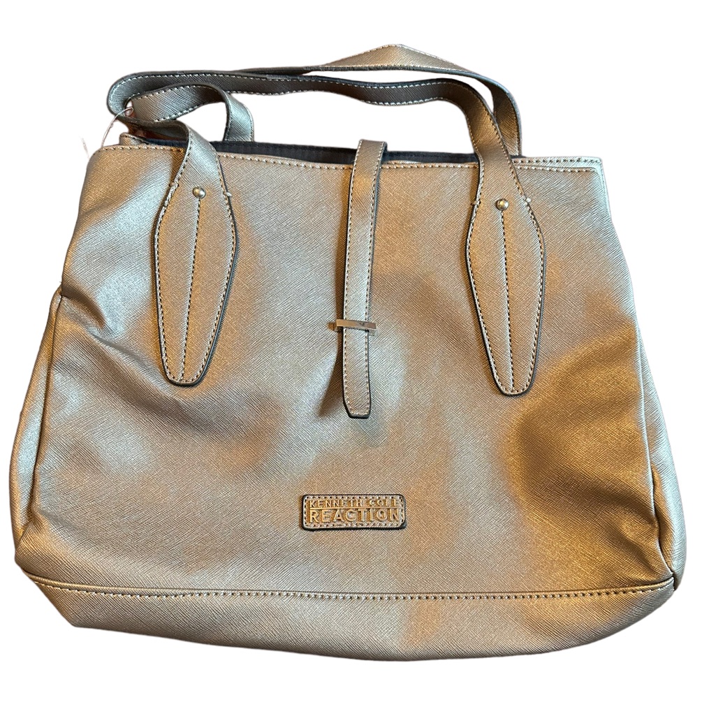 Kenneth Cole Reaction Metallic Triple Entry Satchel